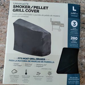 Universal Fit Smoker Pellet Grill Cover LARGE 58 Inches